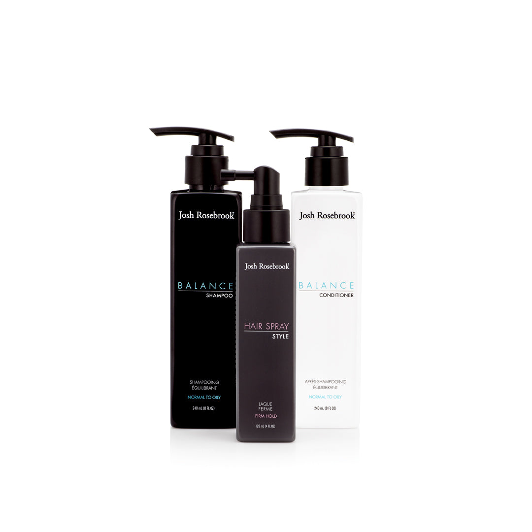 Trio de laques pour cheveux Balance