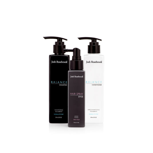 Trio de laques pour cheveux Balance