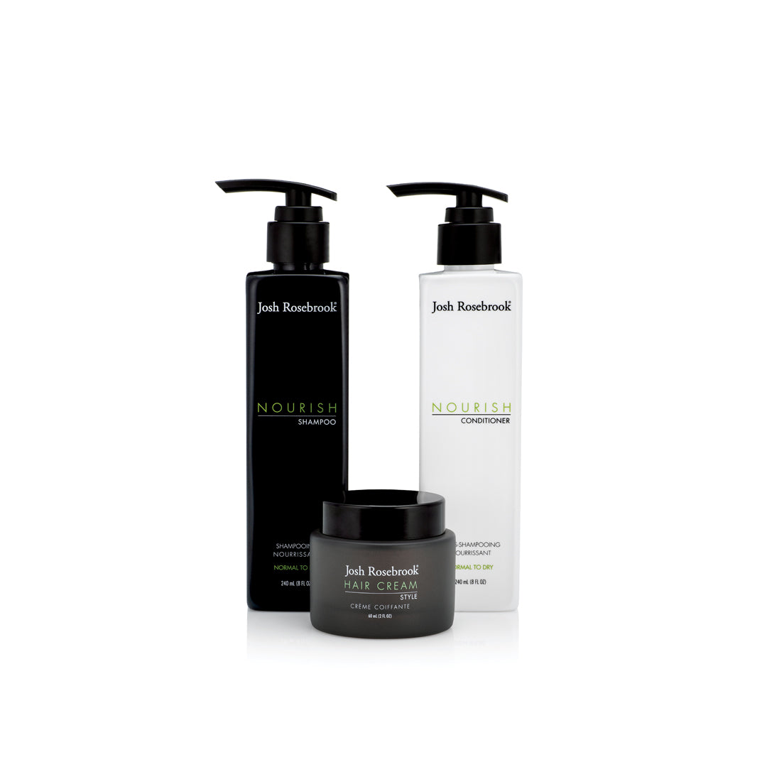 Trio de crèmes capillaires nourrissantes
